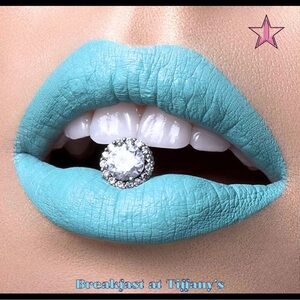 Jeffree Star | ‘Breakfast at Tiffany's Velour Liquid Lipstick | NiB Tiff blue